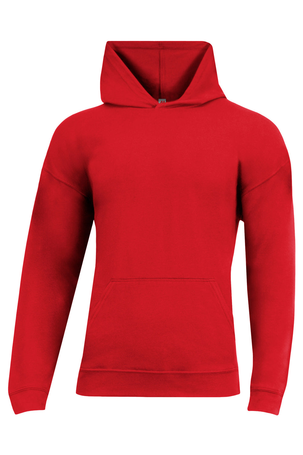 A4 Softek Long Sleeve Hooded Tee - Scarlet - XS