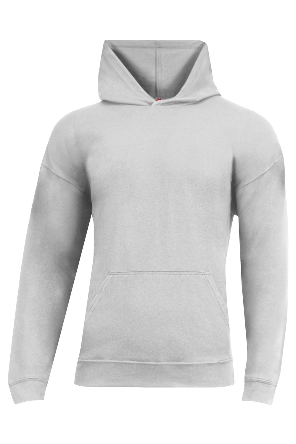 A4 Softek Long Sleeve Hooded Tee - Silver - XS
