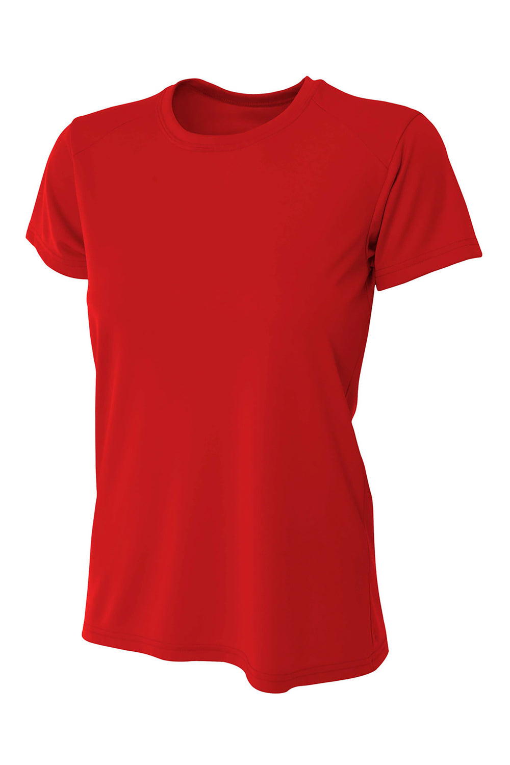 A4 Women’s Cooling Performance Short Sleeve Tee - Scarlet - XS