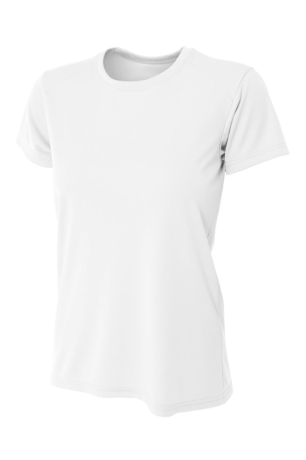 A4 Women’s Cooling Performance Short Sleeve Tee - White - XS