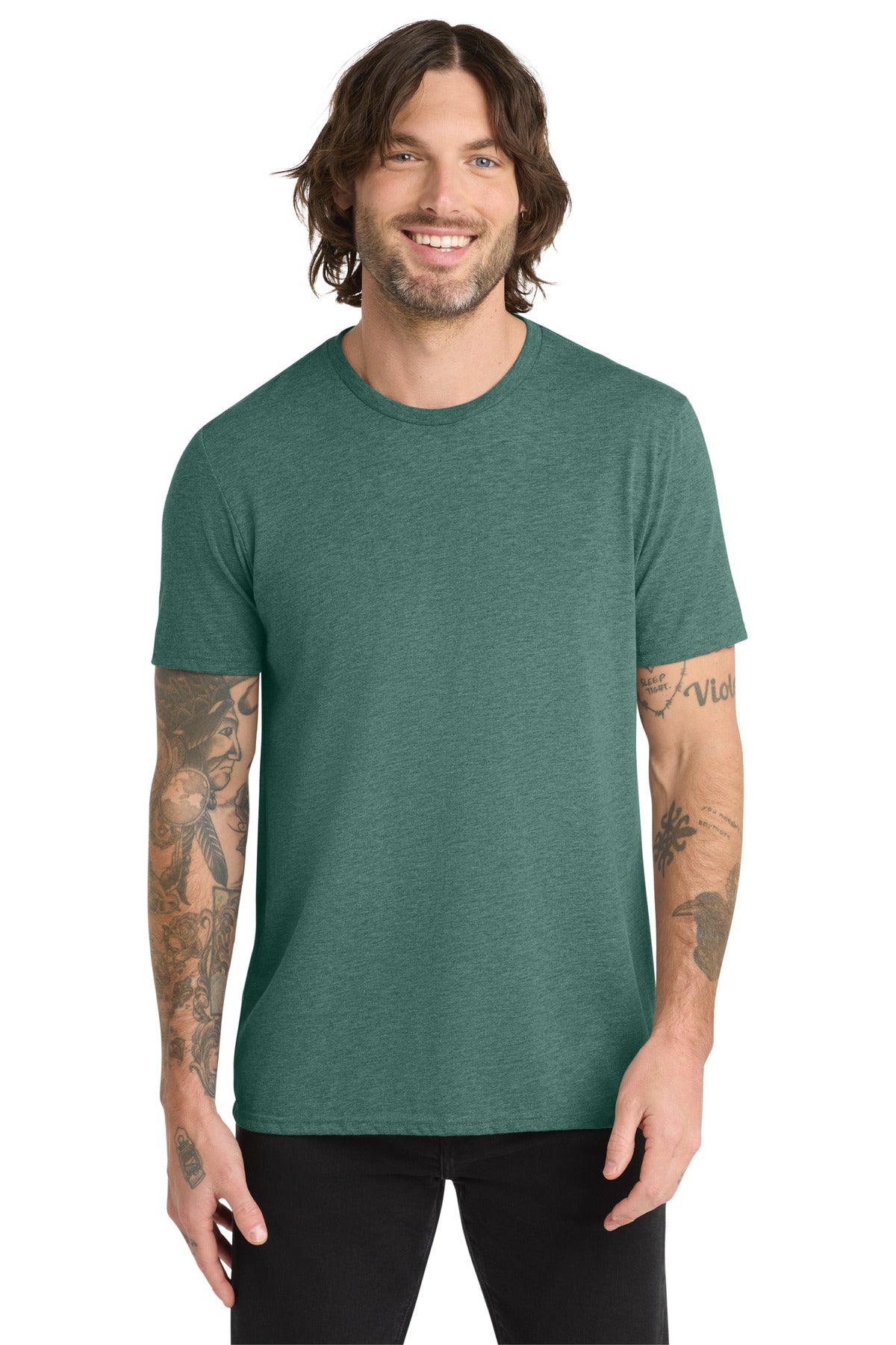 Allmade® Unisex Tri-Blend Tee - Deep Sea Green - 2XL