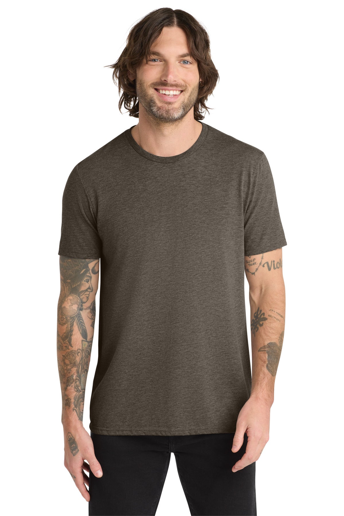 Allmade® Unisex Tri-Blend Tee - Earthy Brown - 2XL