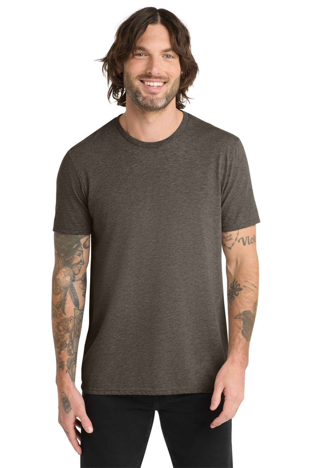 Allmade® Unisex Tri-Blend Tee - Earthy Brown - 2XL