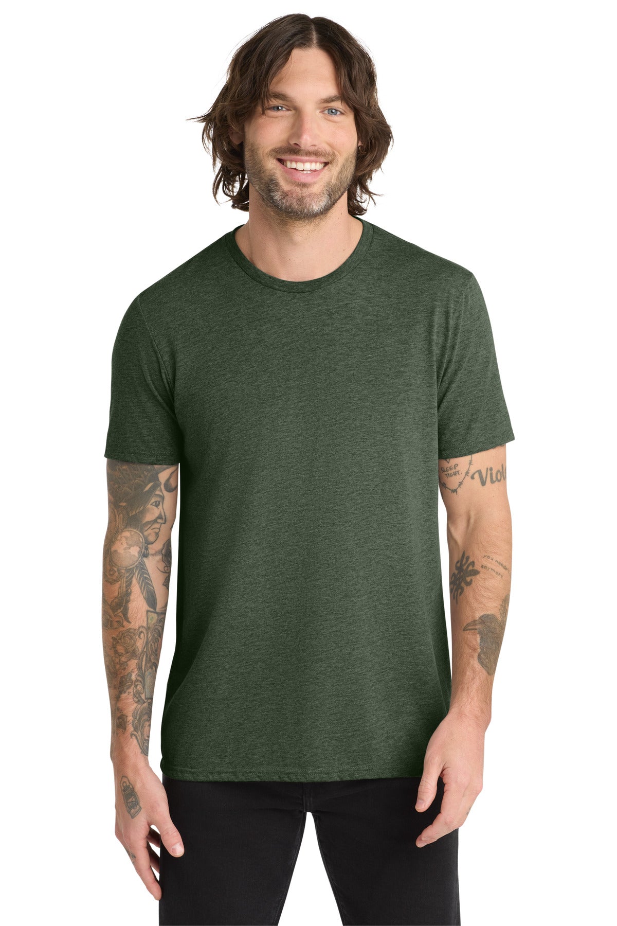Allmade® Unisex Tri-Blend Tee - Herb Green - 2XL