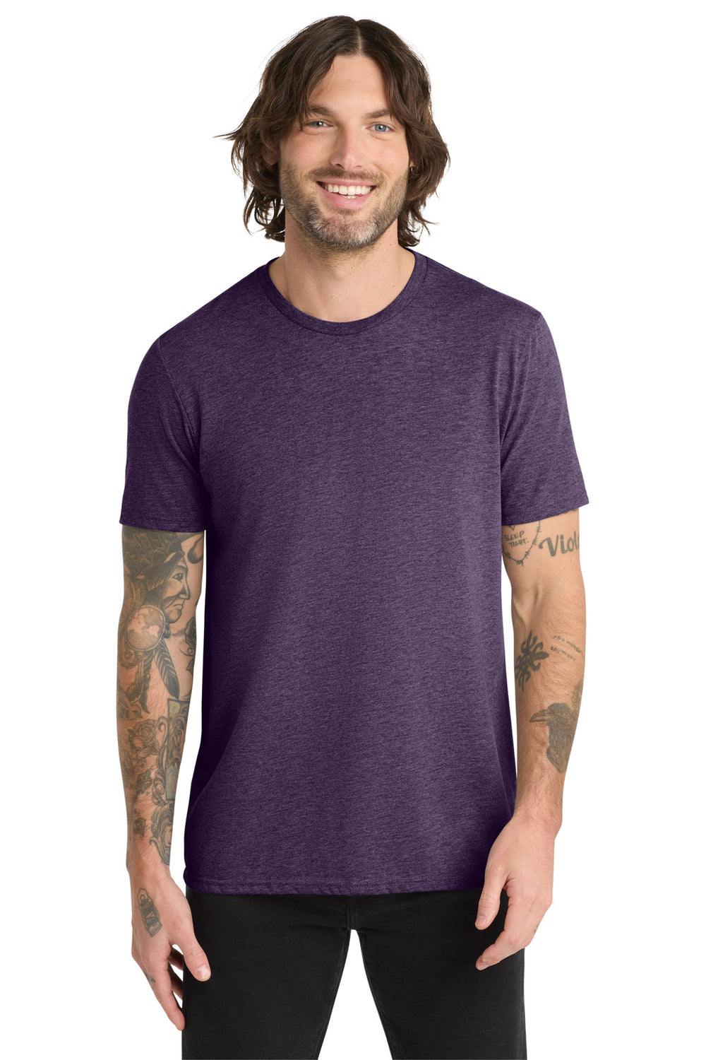 Allmade® Unisex Tri-Blend Tee - Huckleberry - 2XL
