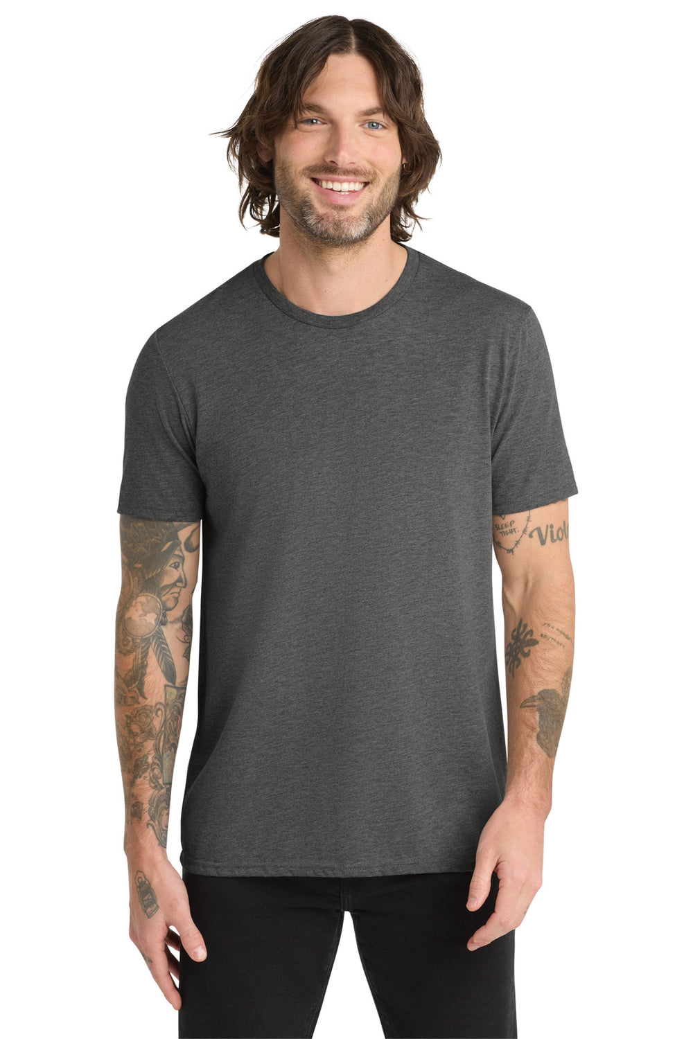 Allmade® Unisex Tri-Blend Tee - Space Black - XS