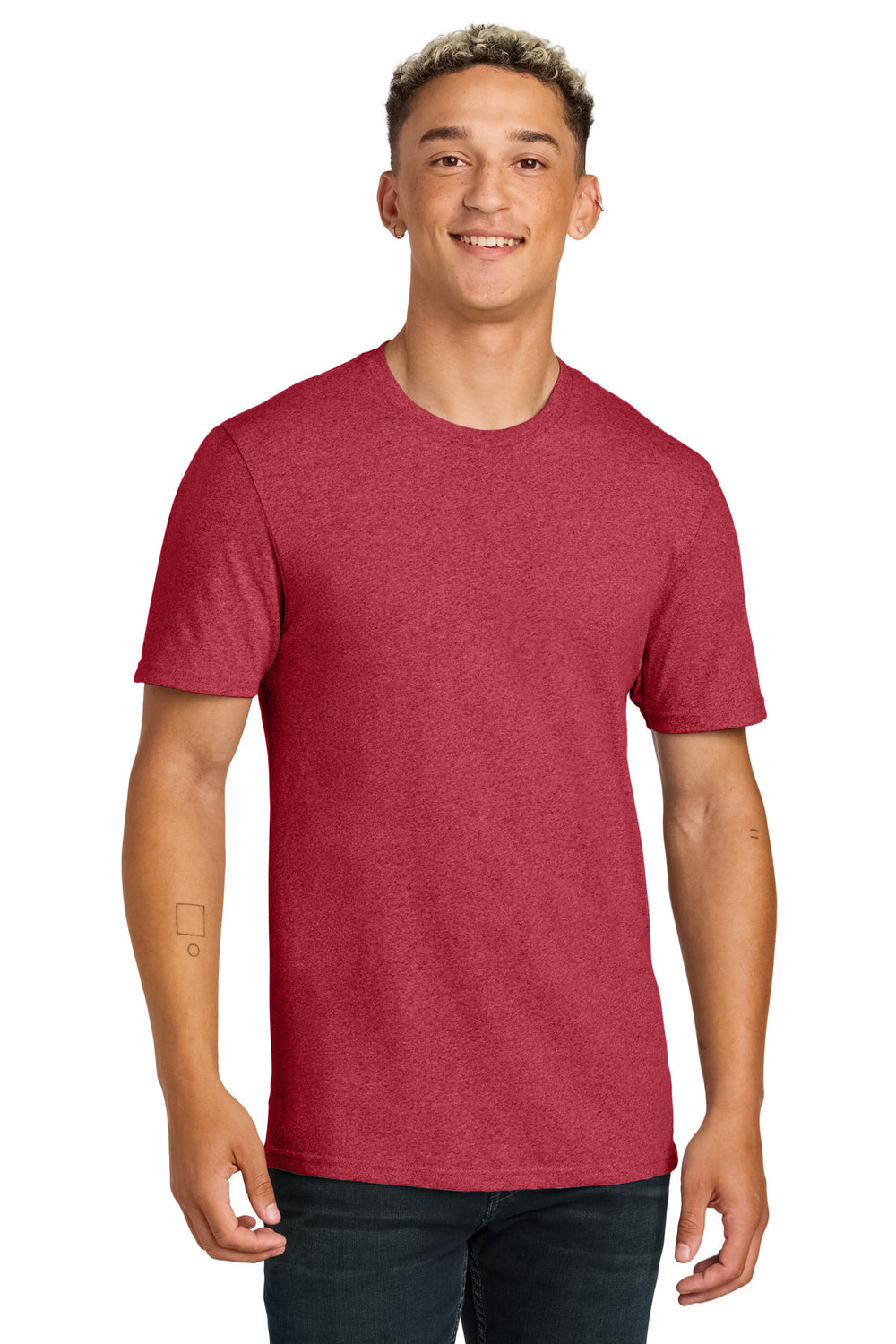 Allmade® Unisex Recycled Blend Tee - Reclaimed Red Heather - XS