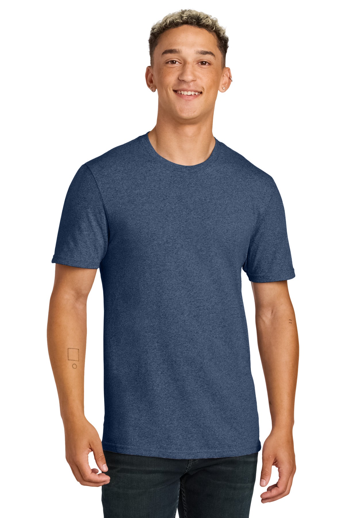 Allmade® Unisex Recycled Blend Tee - Salvaged Navy Heather - XS
