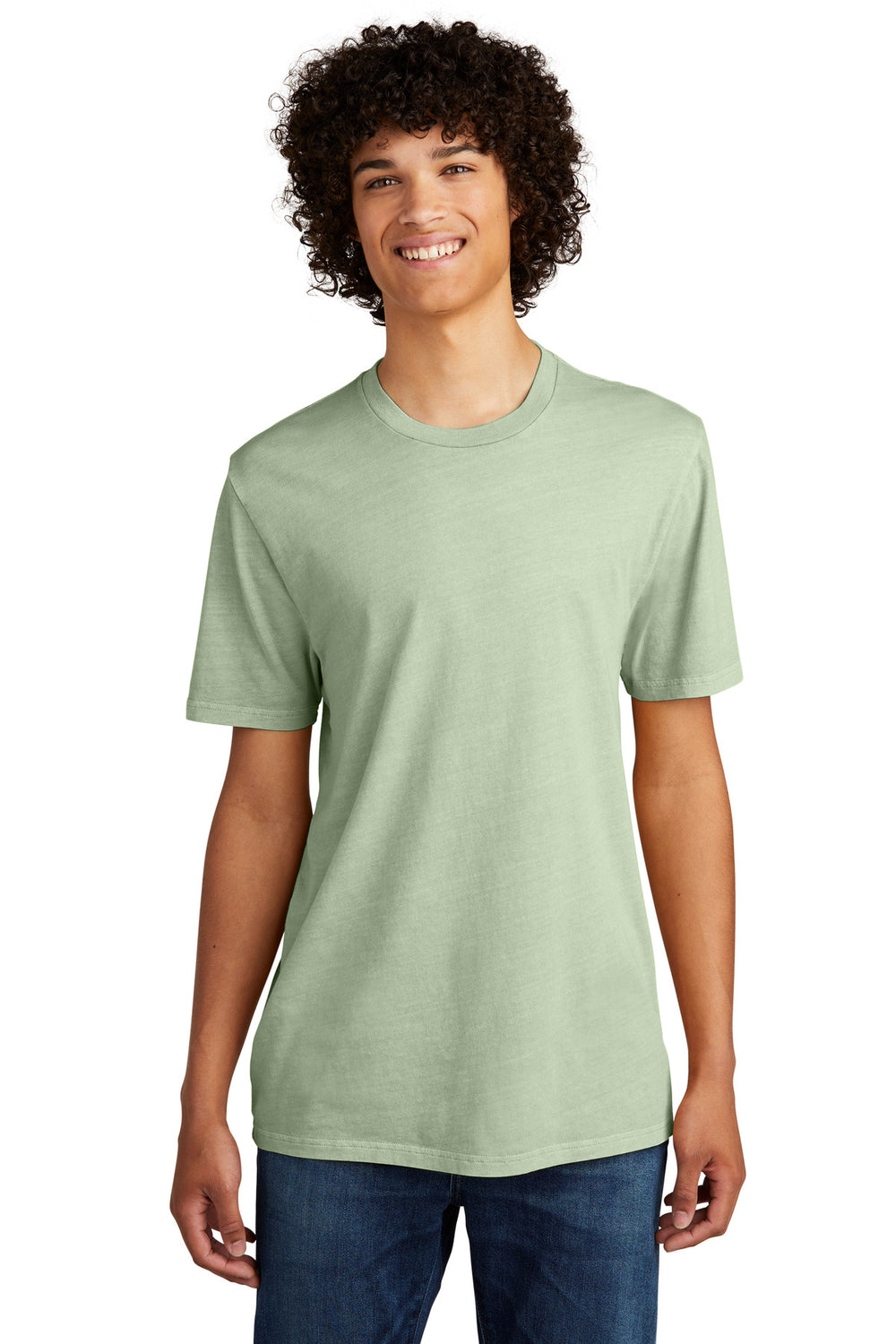 Allmade® Unisex Mineral Dye Organic Cotton Tee - Lichen Green - XS