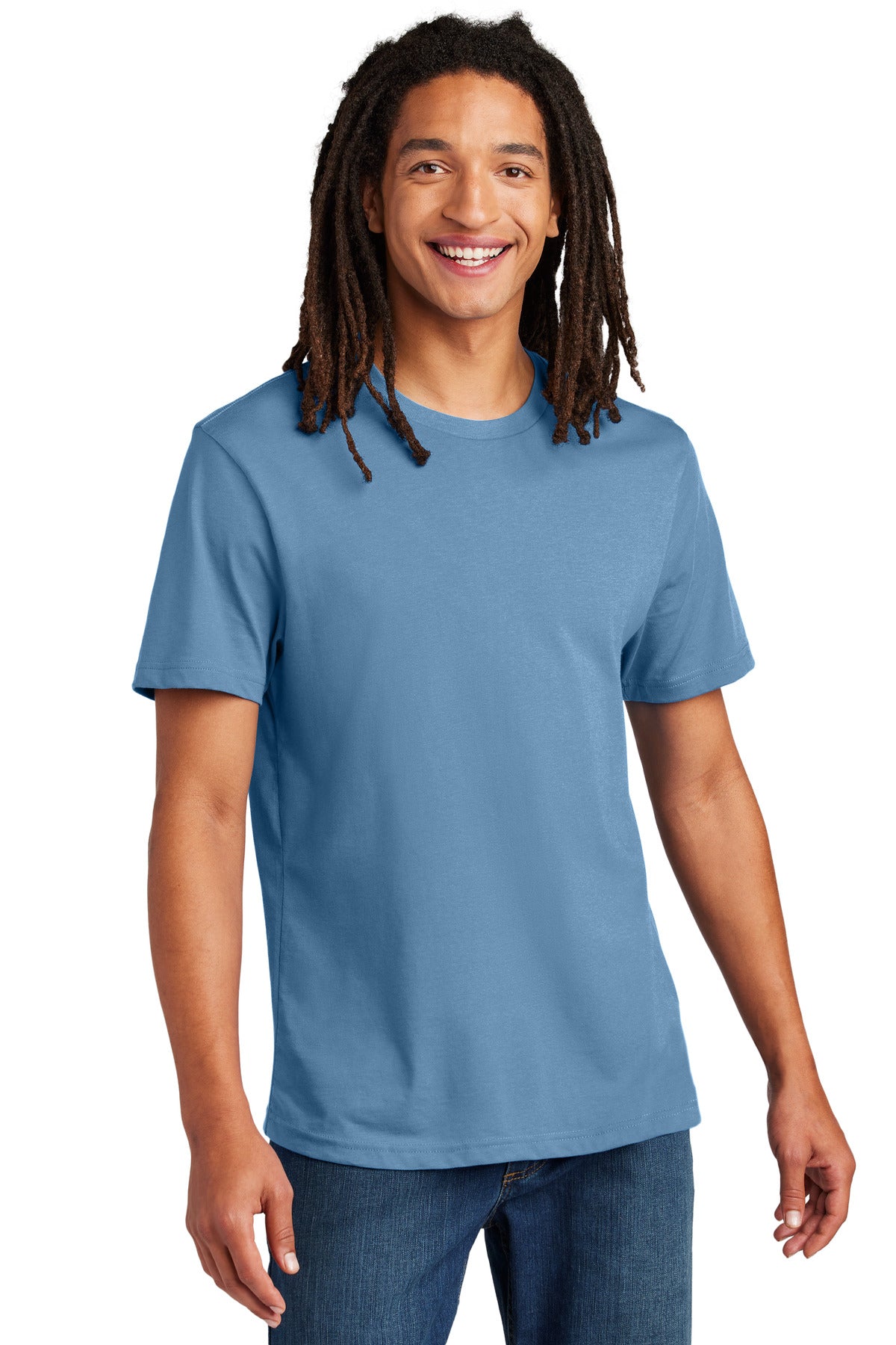 Allmade® Unisex Heavyweight Recycled Cotton Tee - Arctic Blue - XS