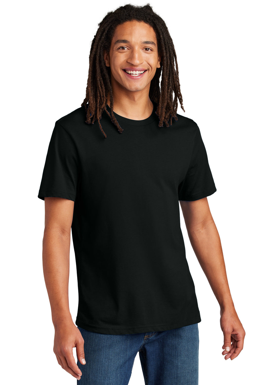 Allmade® Unisex Heavyweight Recycled Cotton Tee - Deep Black - XS