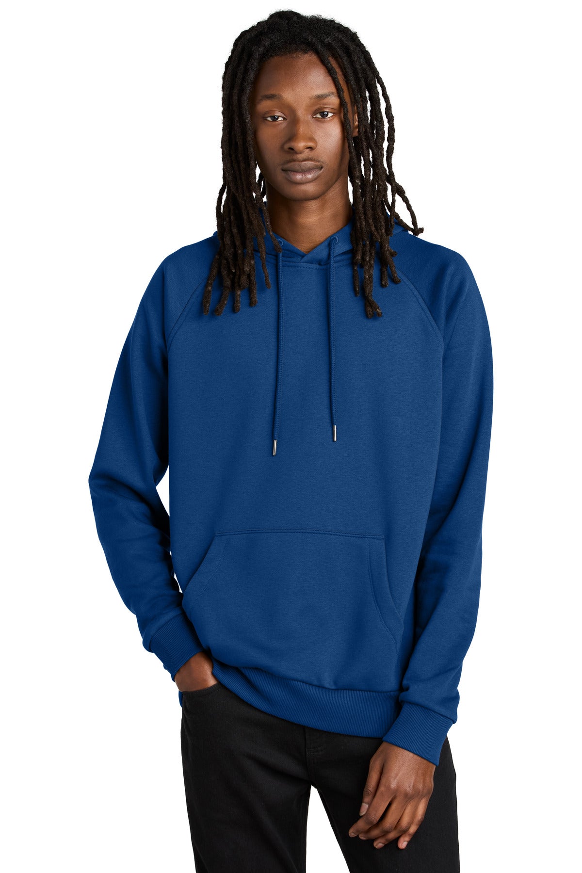 Allmade® Unisex Organic CVC Fleece Pullover Hoodie - Open Water Blue - 3XL
