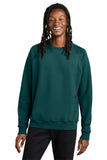 Allmade® Unisex Organic CVC Fleece Crewneck Sweatshirt - Deep Sea Green - XS