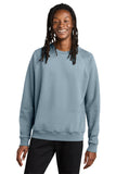 Allmade® Unisex Organic CVC Fleece Crewneck Sweatshirt - I Like You Blue - XS
