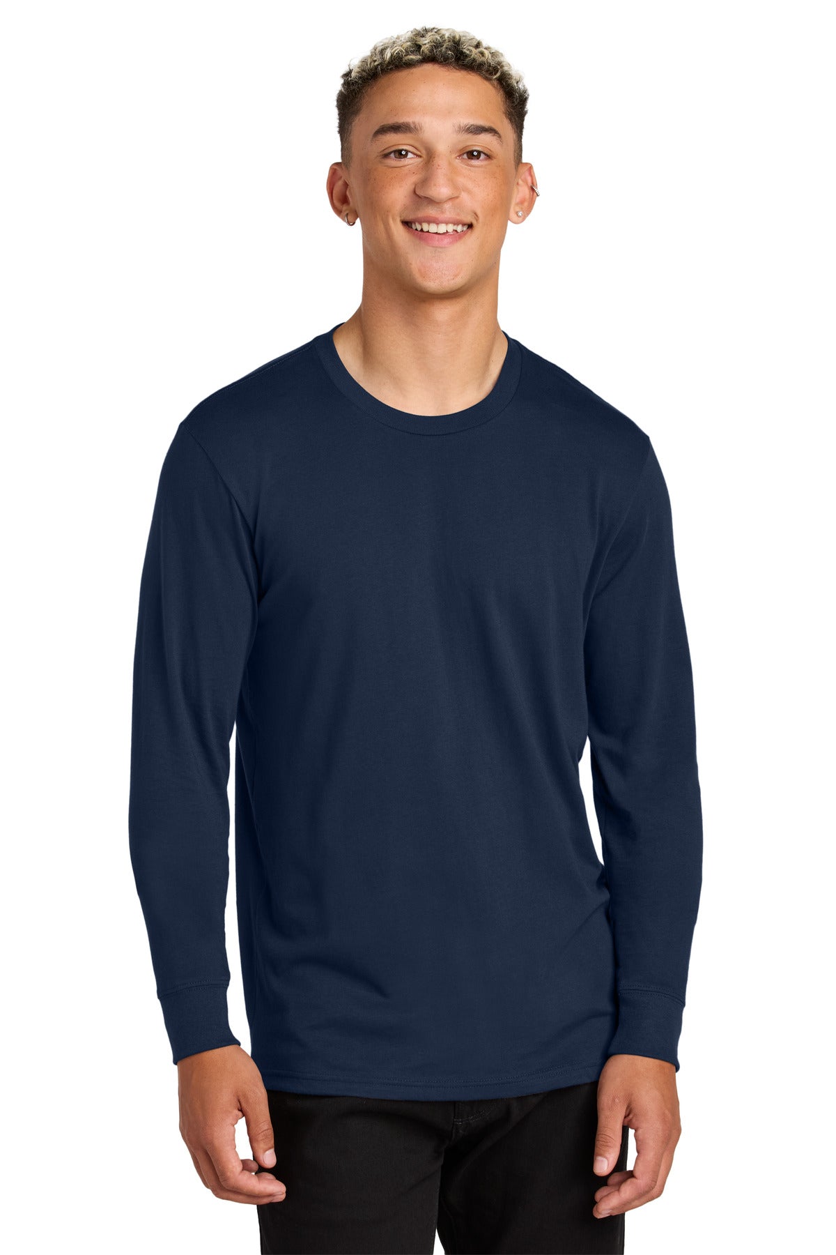 Allmade® Unisex Long Sleeve Organic Cotton Tee - Night Sky Navy - XS