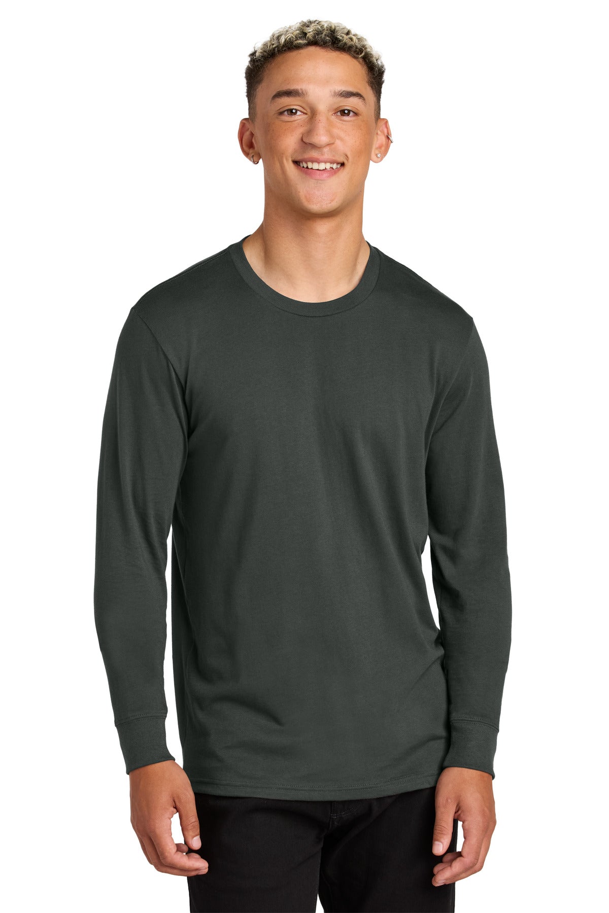 Allmade® Unisex Long Sleeve Organic Cotton Tee - Terrain Grey - XS