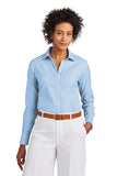 Brooks Brothers® Women’s Wrinkle-Free Stretch Pinpoint Shirt - Newport Blue - XS