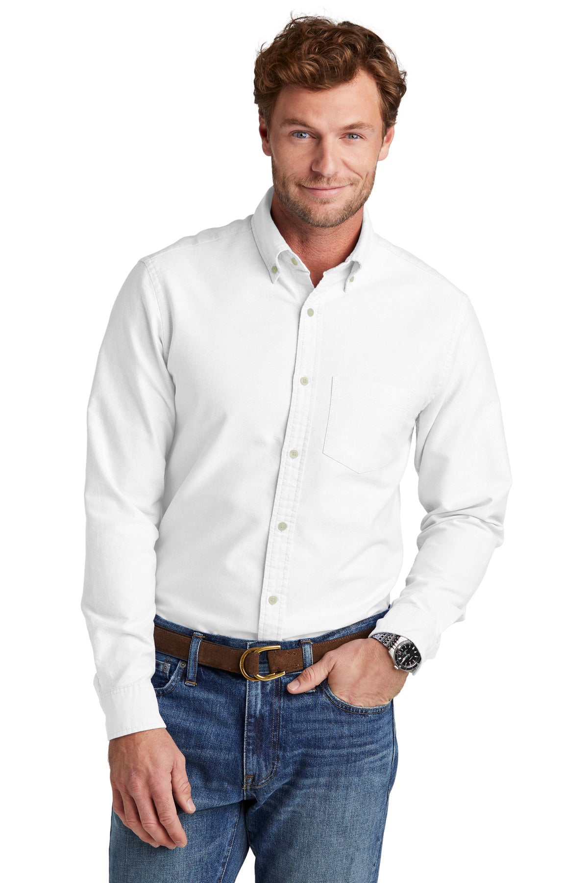 Brooks Brothers® Casual Oxford Cloth Shirt - White - XS