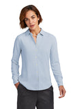 Brooks Brothers® Women’s Full-Button Satin Blouse - Heritage Blue - XS