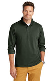 Brooks Brothers® Mid-Layer Stretch 1/2-Button - Pine Heather - XS