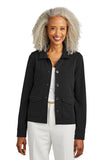 Brooks Brothers® Women’s Mid-Layer Stretch Button Jacket - Black Heather - XS