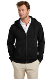 Brooks Brothers® Double-Knit Full-Zip Hoodie - Deep Black - XS
