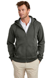 Brooks Brothers® Double-Knit Full-Zip Hoodie - Windsor Grey - XS