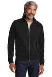 Brooks Brothers® Double-Knit Full-Zip - Deep Black - XS
