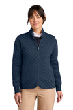 Brooks Brothers® Women’s Diamond Quilt Full-Zip - Navy Blazer - XS