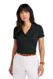 Brooks Brothers® Women’s Mesh Pique Performance Polo - Deep Black - XS