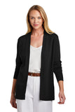 Brooks Brothers® Women’s Cotton Stretch Long Cardigan Sweater - Deep Black - XS