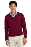 Brooks Brothers® Washable Merino V-Neck Sweater - Vintage Port - XS