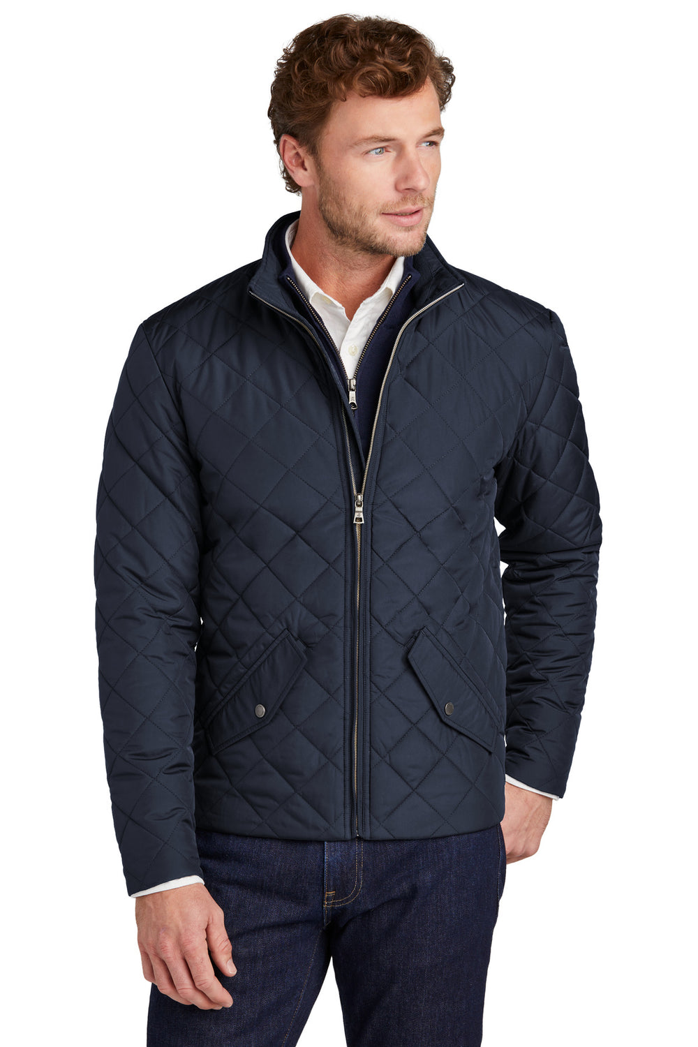 Brooks Brothers® Quilted Jacket - Night Navy - XS