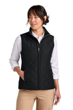 Brooks Brothers® Women’s Quilted Vest - Deep Black - XS