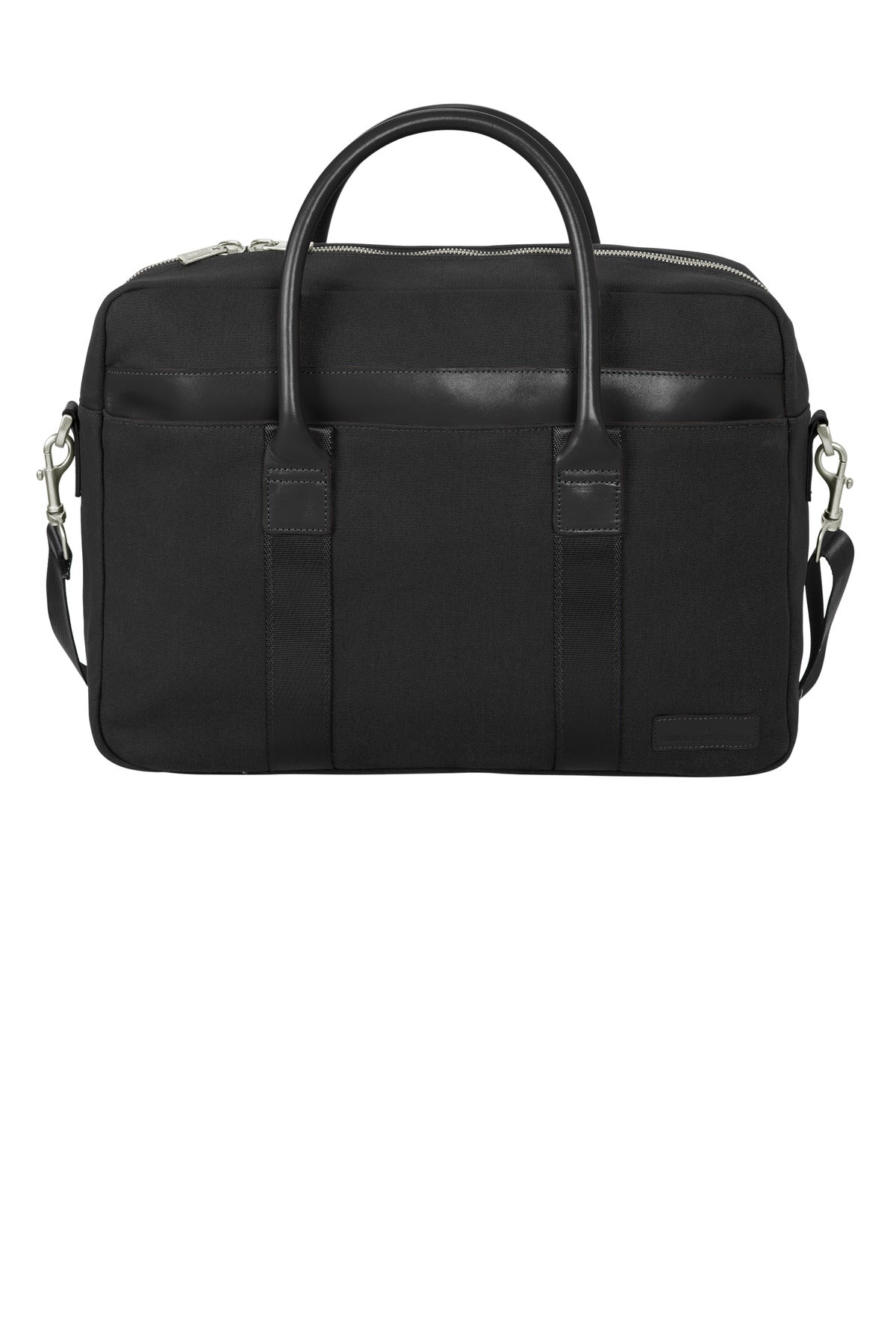 Brooks Brothers® Wells Briefcase - Black - OSFA