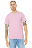 BELLA+CANVAS® Unisex Heather CVC Short Sleeve Tee - Heather Pink - 2XL