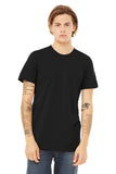 BELLA+CANVAS® Unisex Heather CVC Short Sleeve Tee - Solid Black Blend - XS