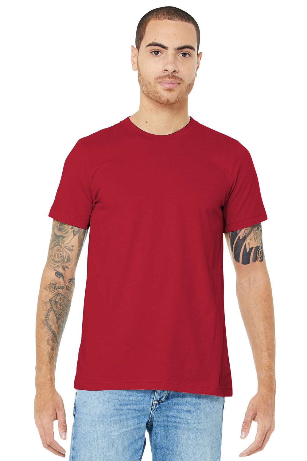BELLA+CANVAS® Unisex Jersey Short Sleeve Tee - Canvas Red - XS