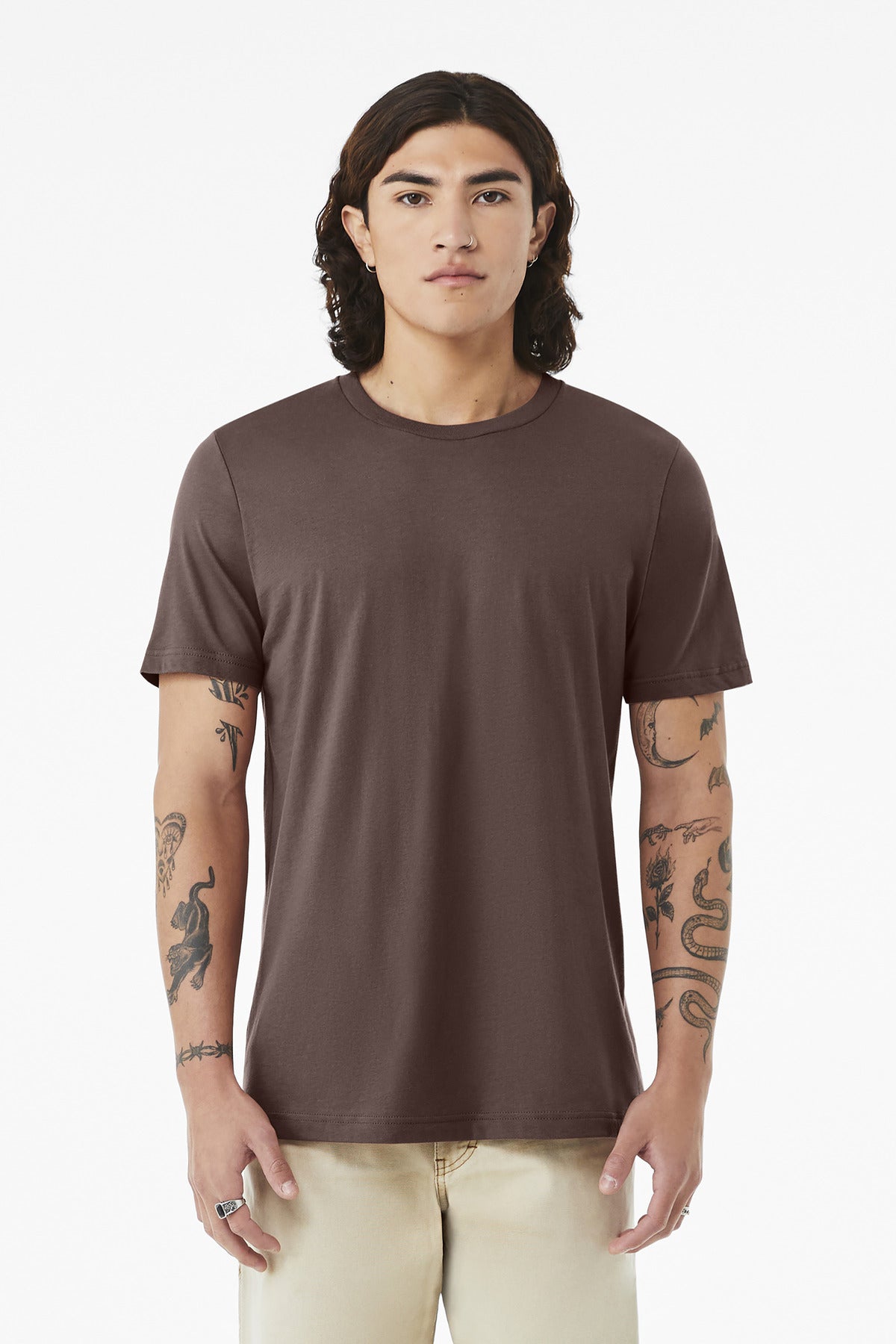 BELLA+CANVAS® Unisex Jersey Short Sleeve Tee - Cocoa - 2XL