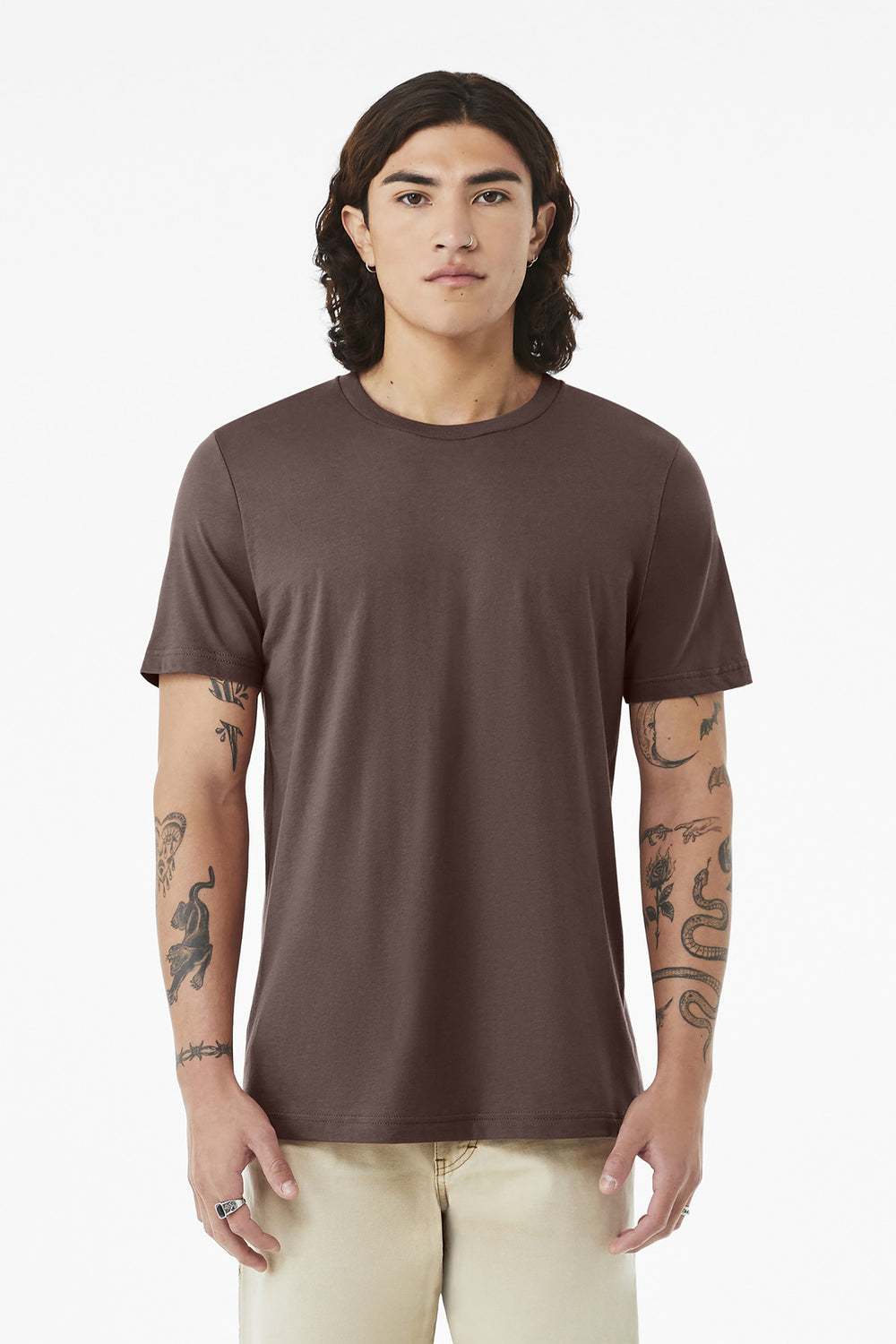 BELLA+CANVAS® Unisex Jersey Short Sleeve Tee - Cocoa - 2XL