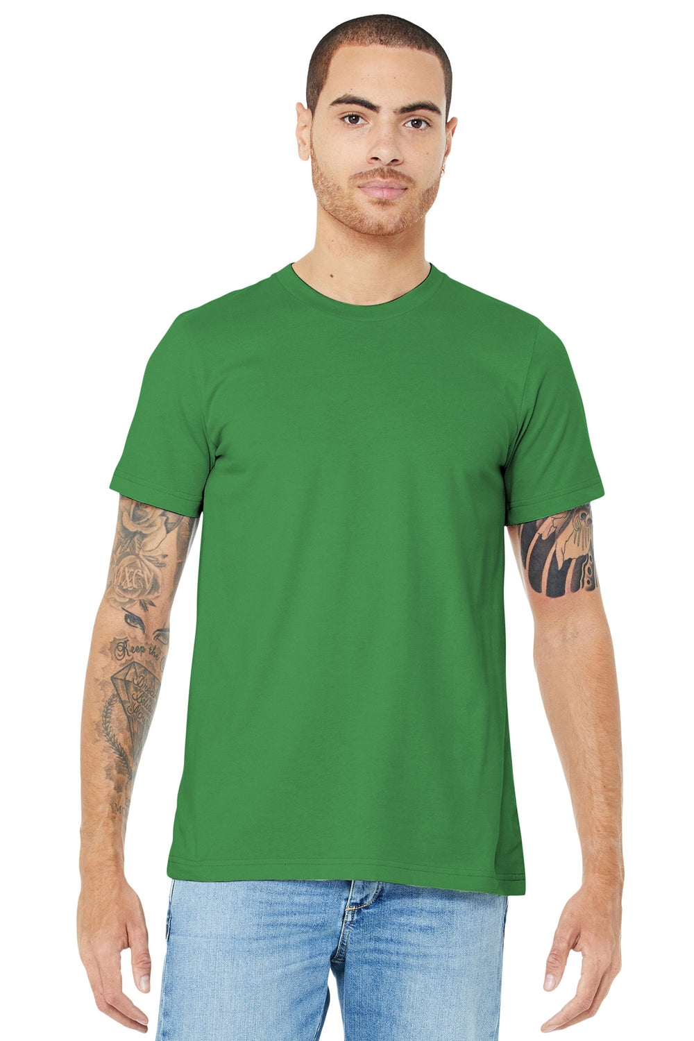 BELLA+CANVAS® Unisex Jersey Short Sleeve Tee - Leaf - XS
