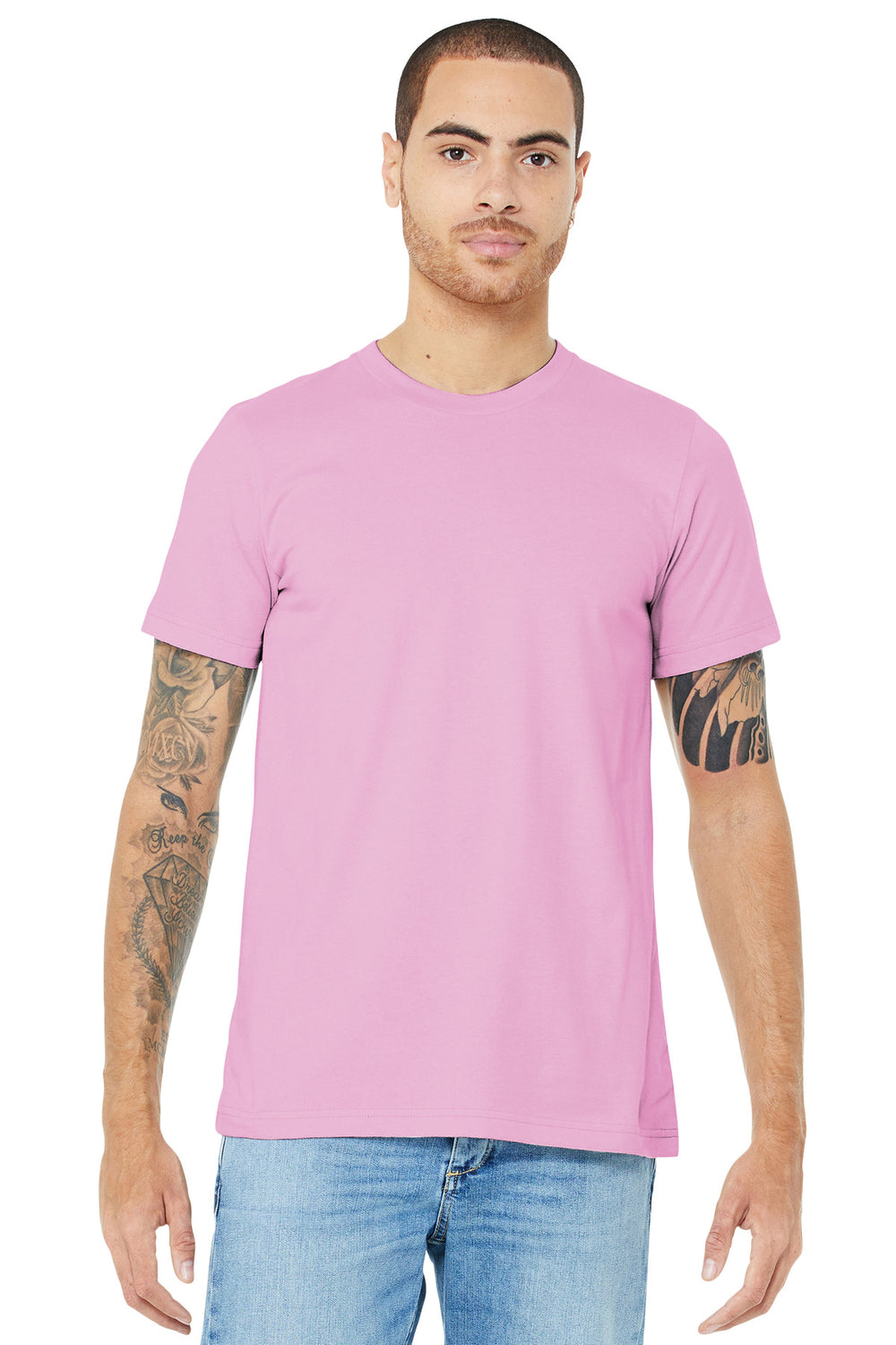 BELLA+CANVAS® Unisex Jersey Short Sleeve Tee - Lilac - XS