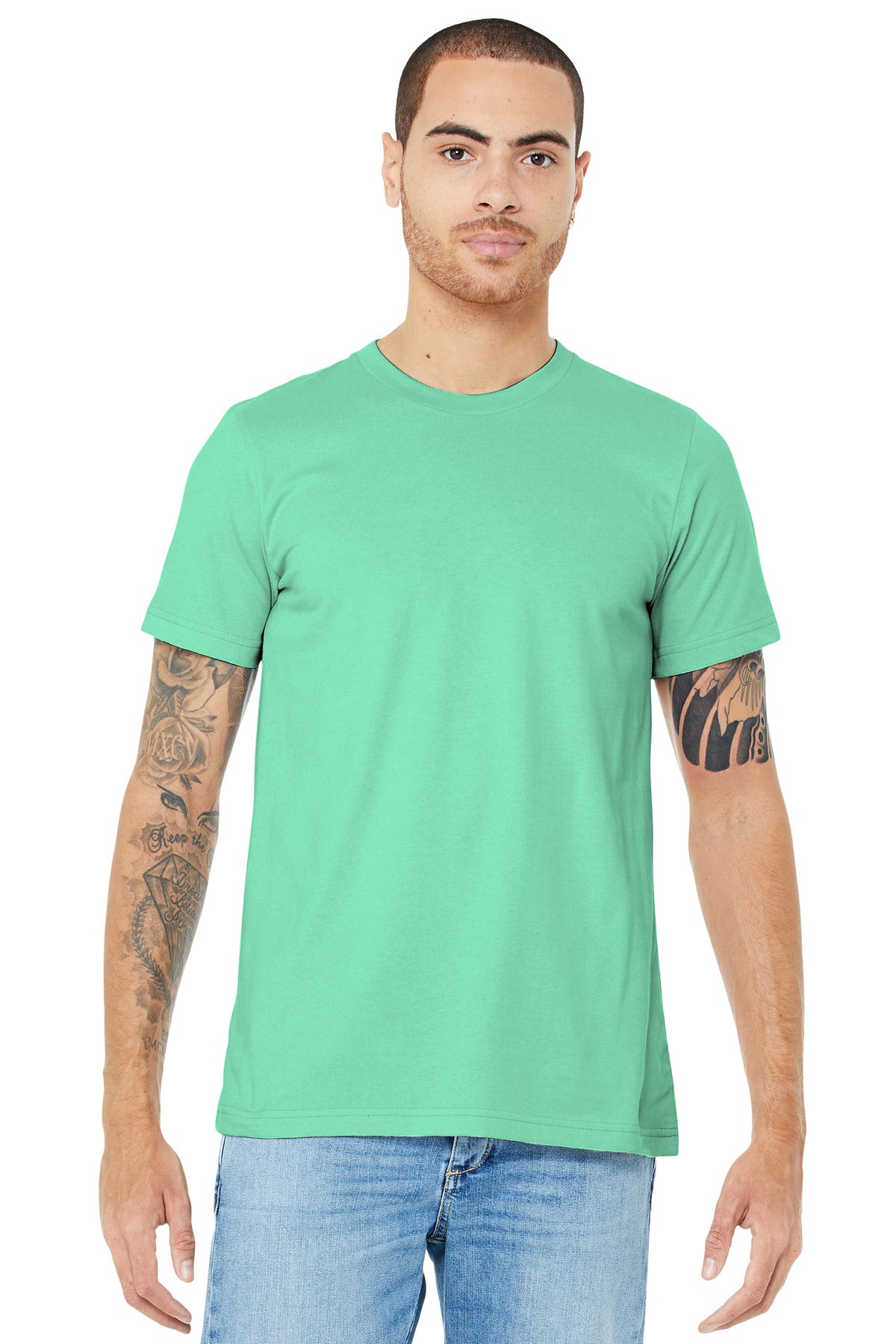 BELLA+CANVAS® Unisex Jersey Short Sleeve Tee - Mint - XS