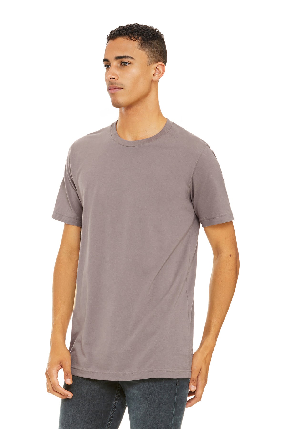 BELLA+CANVAS® Unisex Jersey Short Sleeve Tee - Pebble Brown - XS