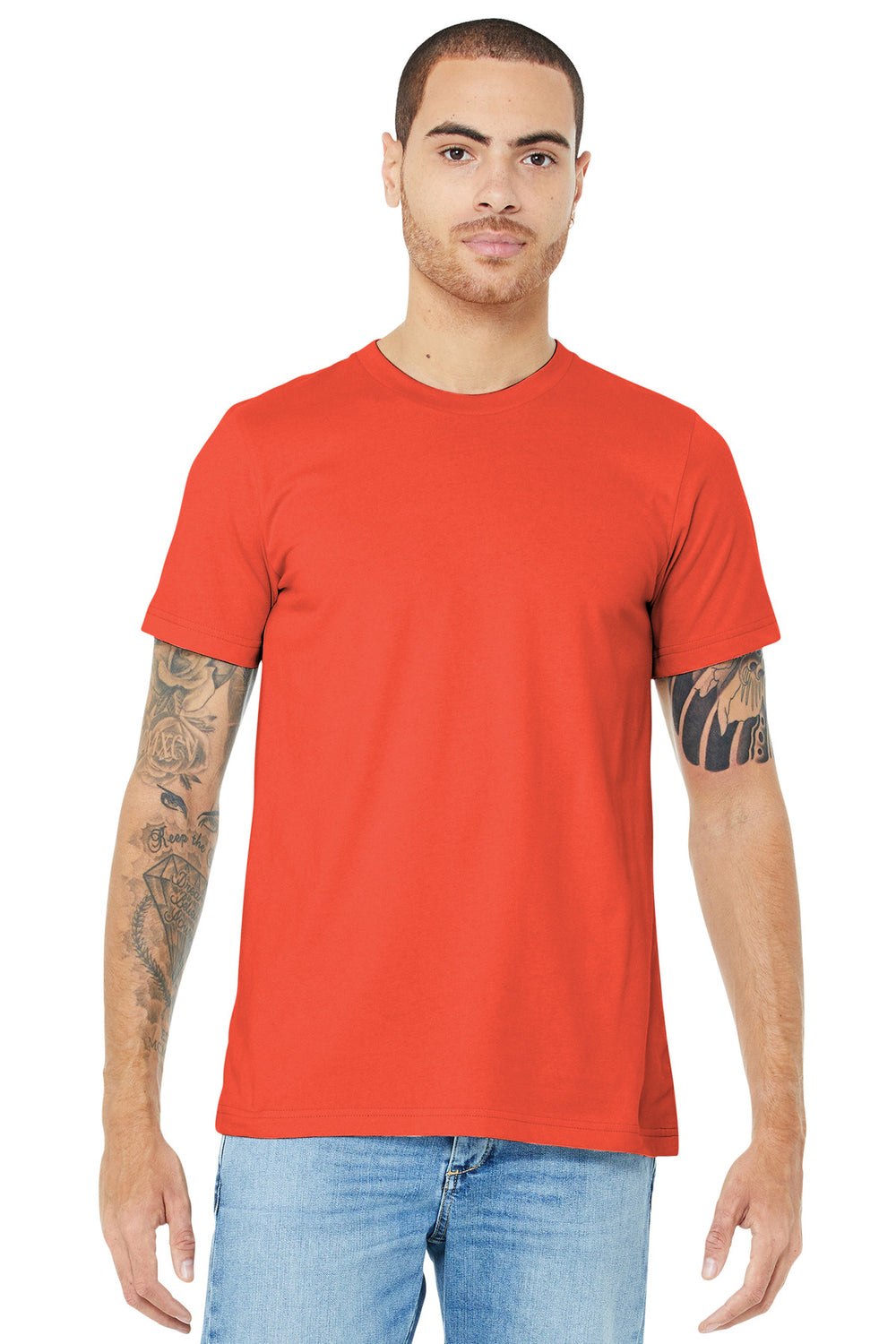 BELLA+CANVAS® Unisex Jersey Short Sleeve Tee - Poppy - XS