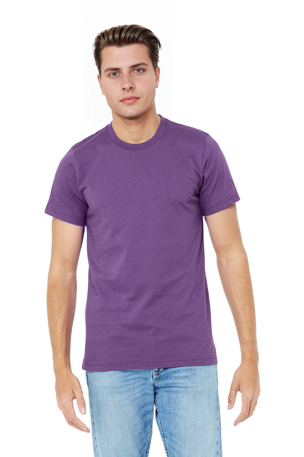 BELLA+CANVAS® Unisex Jersey Short Sleeve Tee - Royal Purple - 2XL