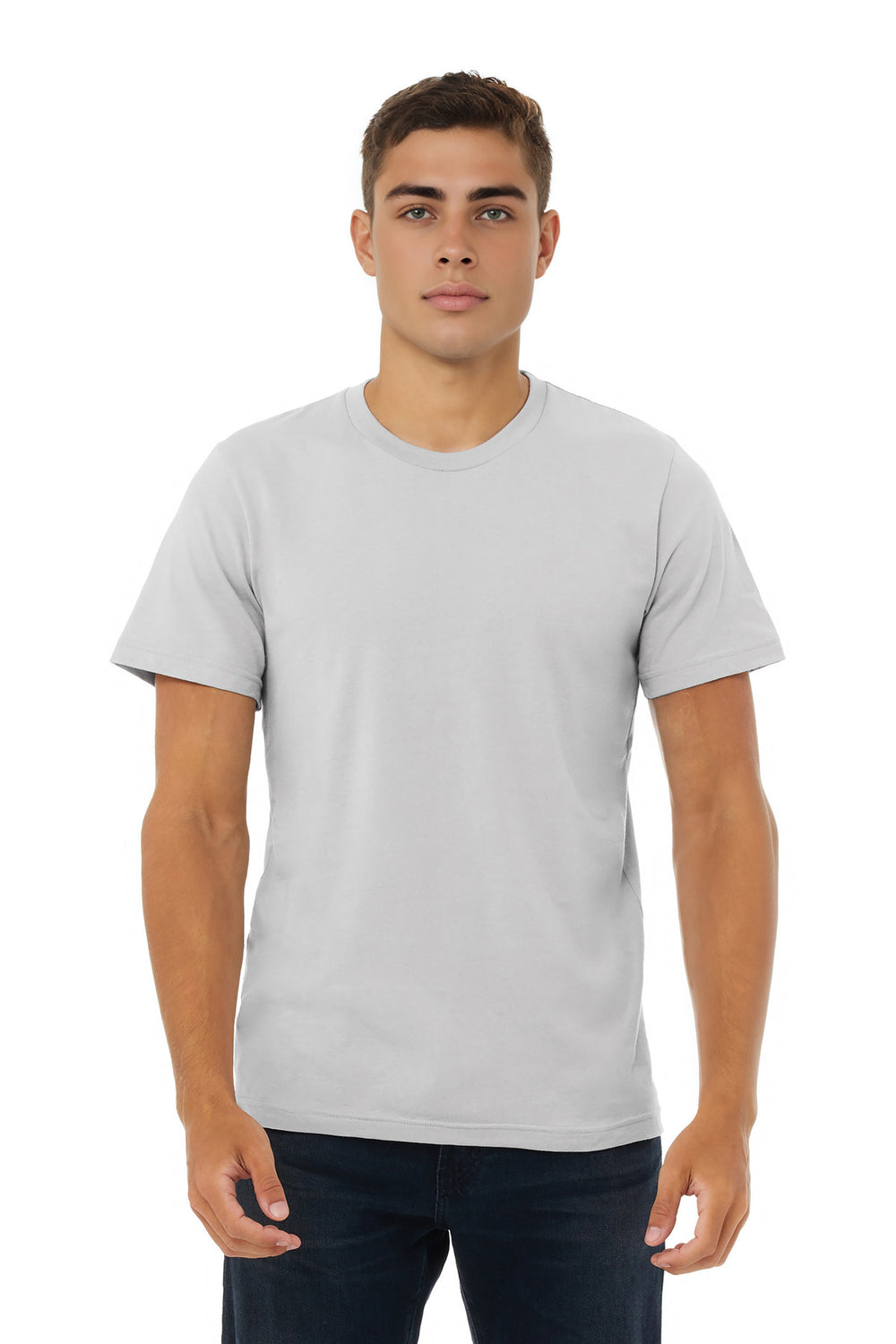 BELLA+CANVAS® Unisex Jersey Short Sleeve Tee - Solid Athletic Grey - 2XL