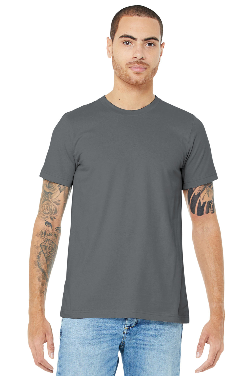 BELLA+CANVAS® Unisex Jersey Short Sleeve Tee - Storm - XS