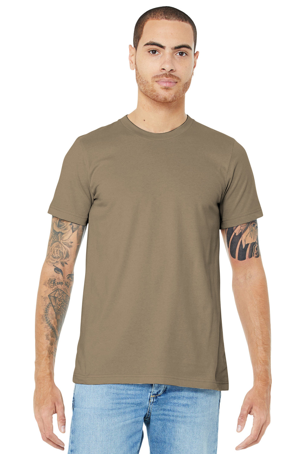 BELLA+CANVAS® Unisex Jersey Short Sleeve Tee - Tan - XS