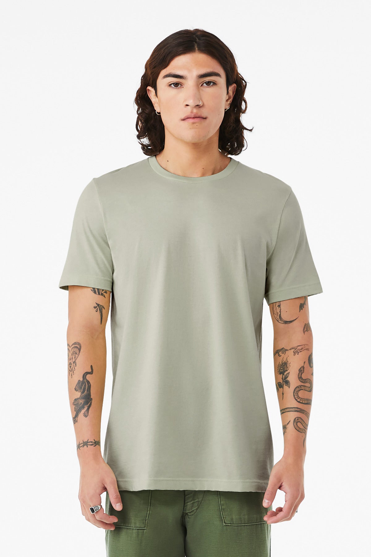 BELLA+CANVAS® Unisex Jersey Short Sleeve Tee - Thyme - 2XL